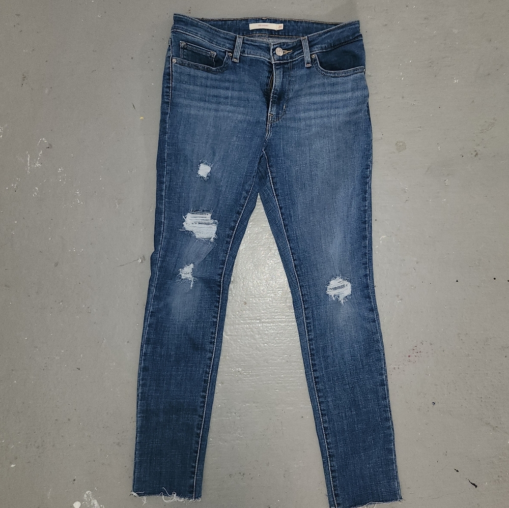 Levi Strauss 711 skinny jeans